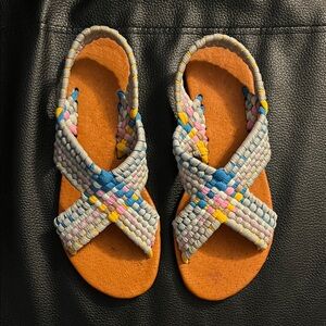 Colorful sandals